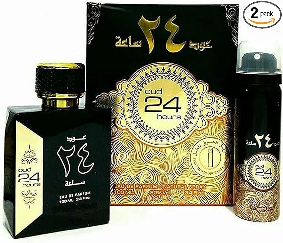 Perfume Oud 24 Hours Ard Al Zaafaran for women and men Original with Deodorant