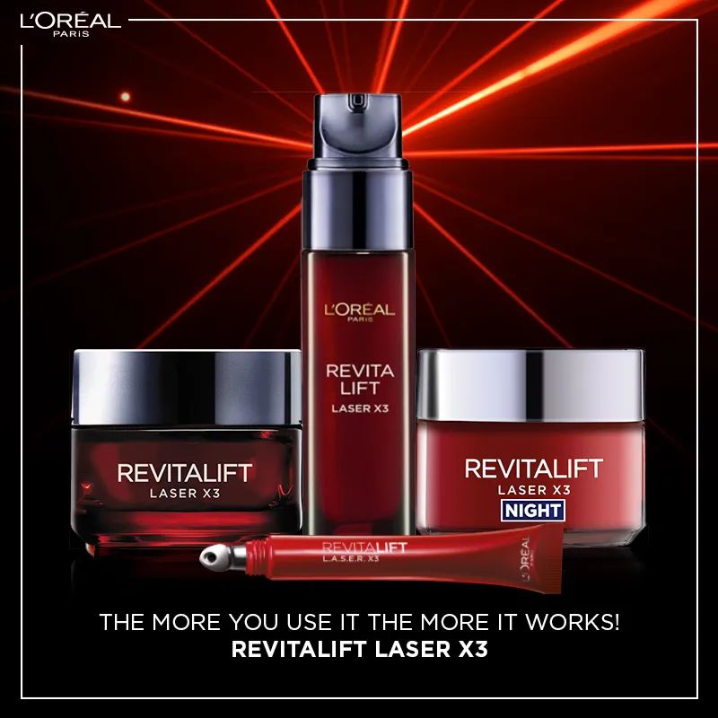 Set L'Oréal Revitalift Laser Programme Set : Day +Night Cream+Serum+ Eye Cream