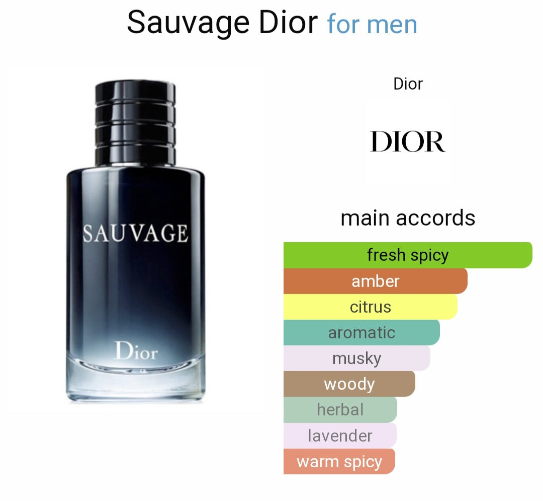 Perfume Sauvage Dior - Parfum tester original