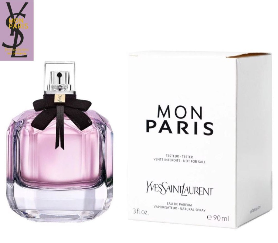Perfume Mon Paris Yves Saint Laurent- for women- Tester original