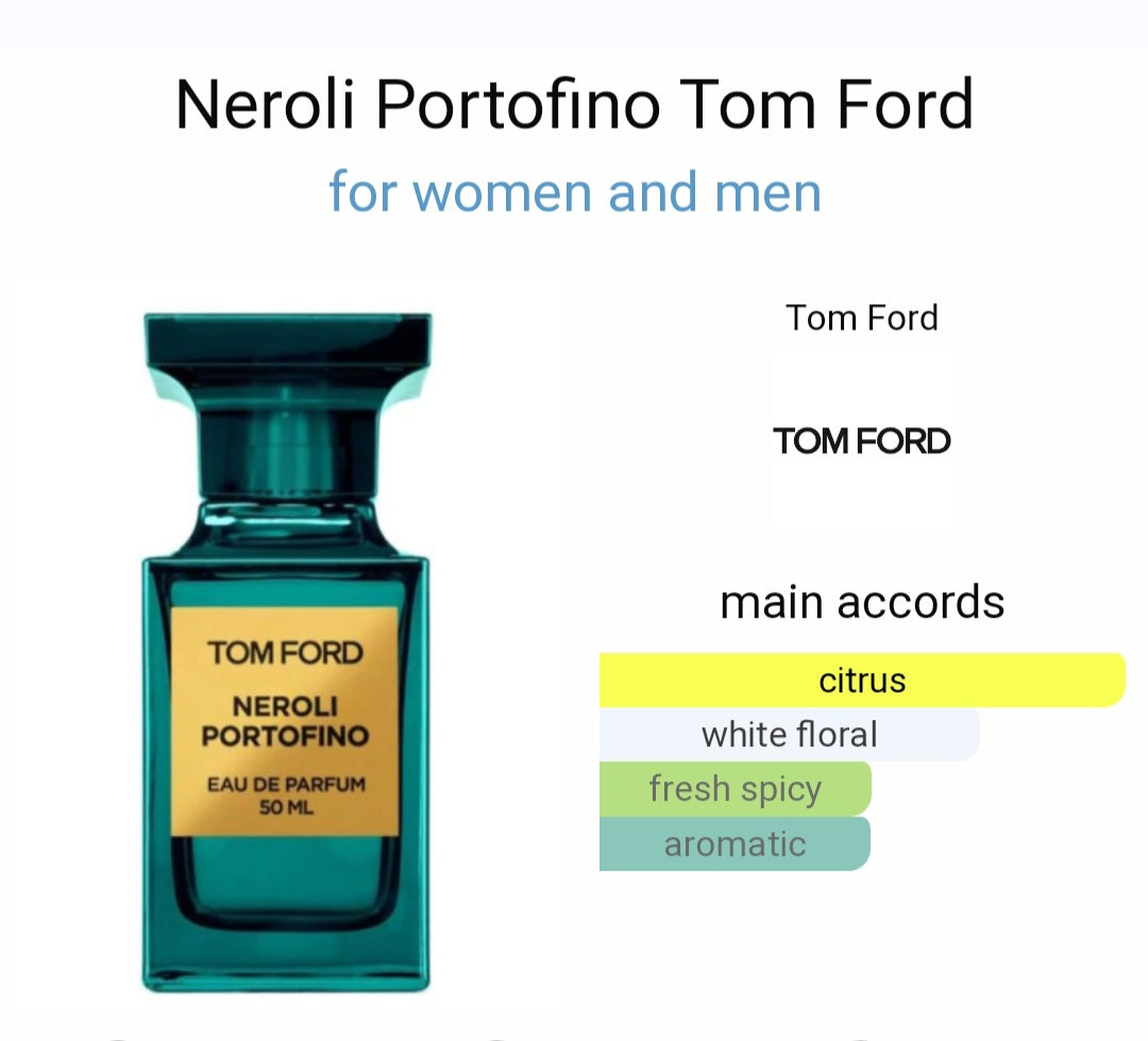 Perfume Neroli Portofino by Tom Ford 100ml Unisex- Tester Original