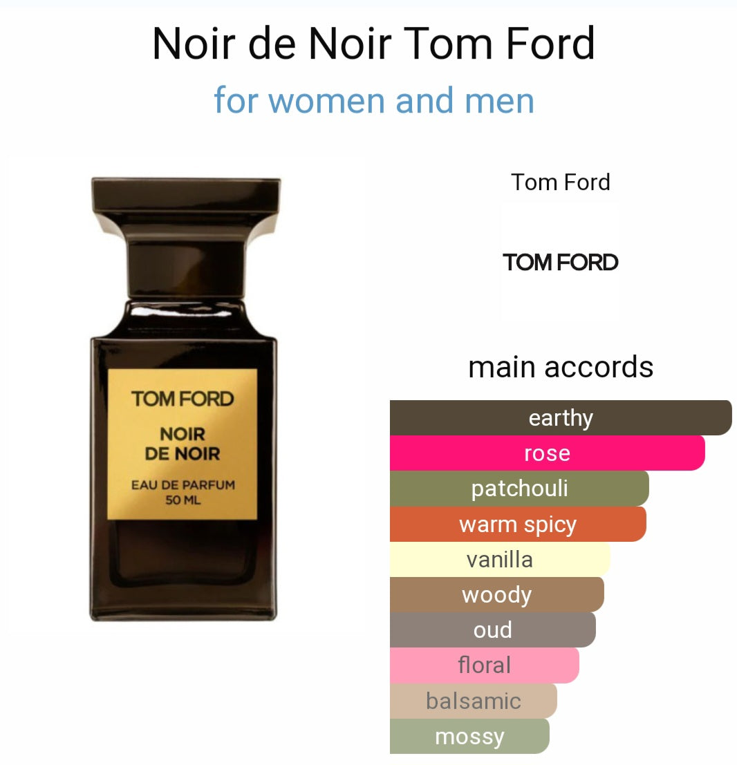 Perfume Noir de Noir Tom Ford for women and men-Eau de Parfum 100 ml- Tester Original