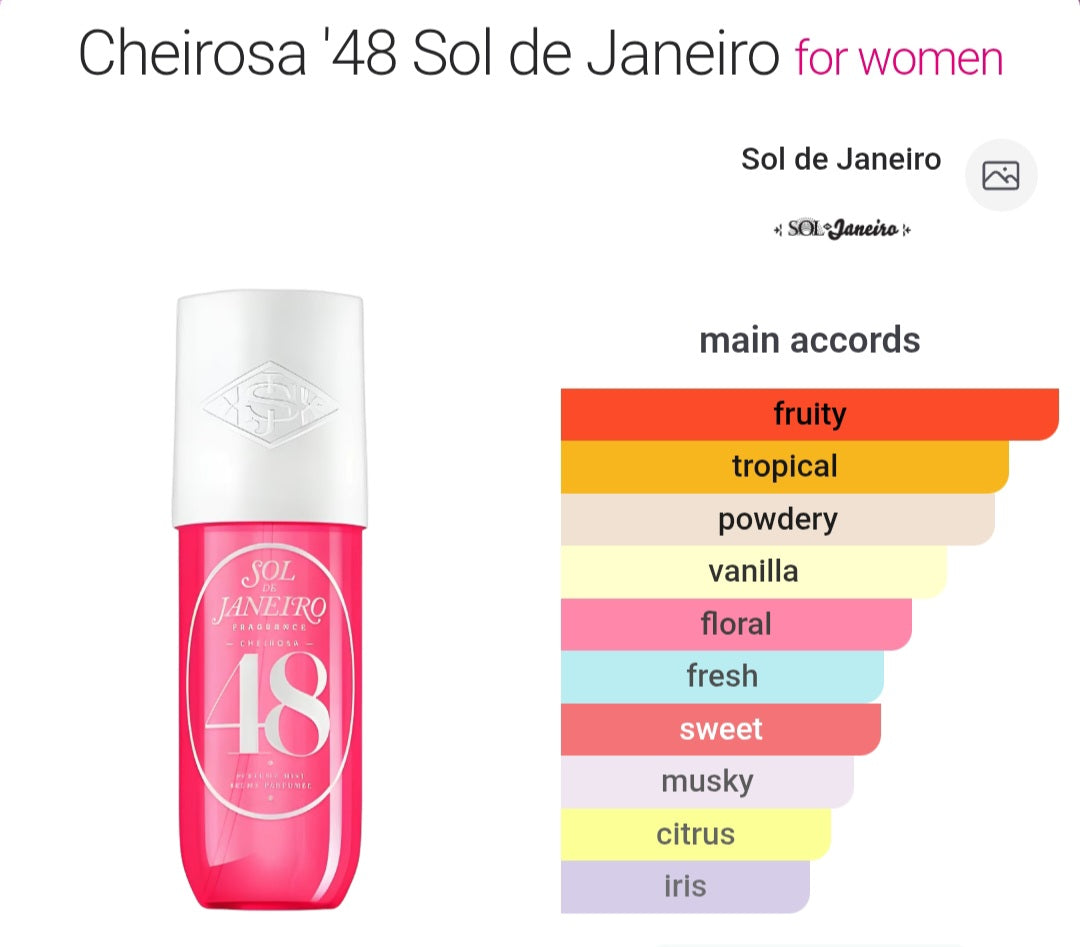 Sol de Janeiro Cheirosa 48 Perfume Mist