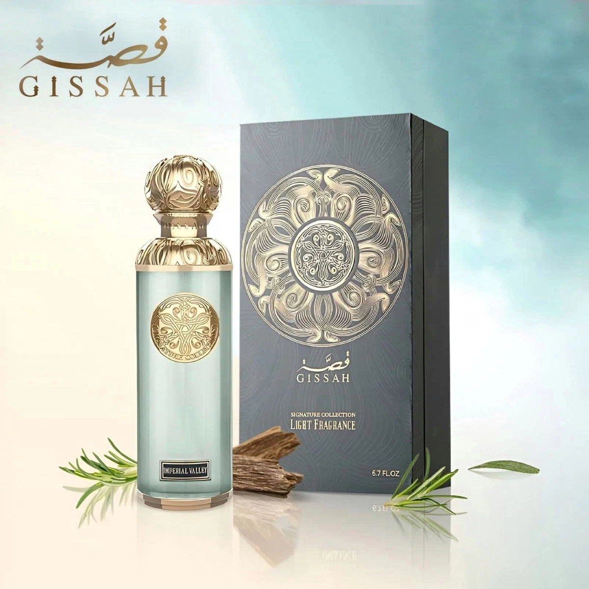 Perfume Gissah Imperial Valley Unisex Perfume 200ml - Luxury Long-Lasting Fragrance -Tester Original