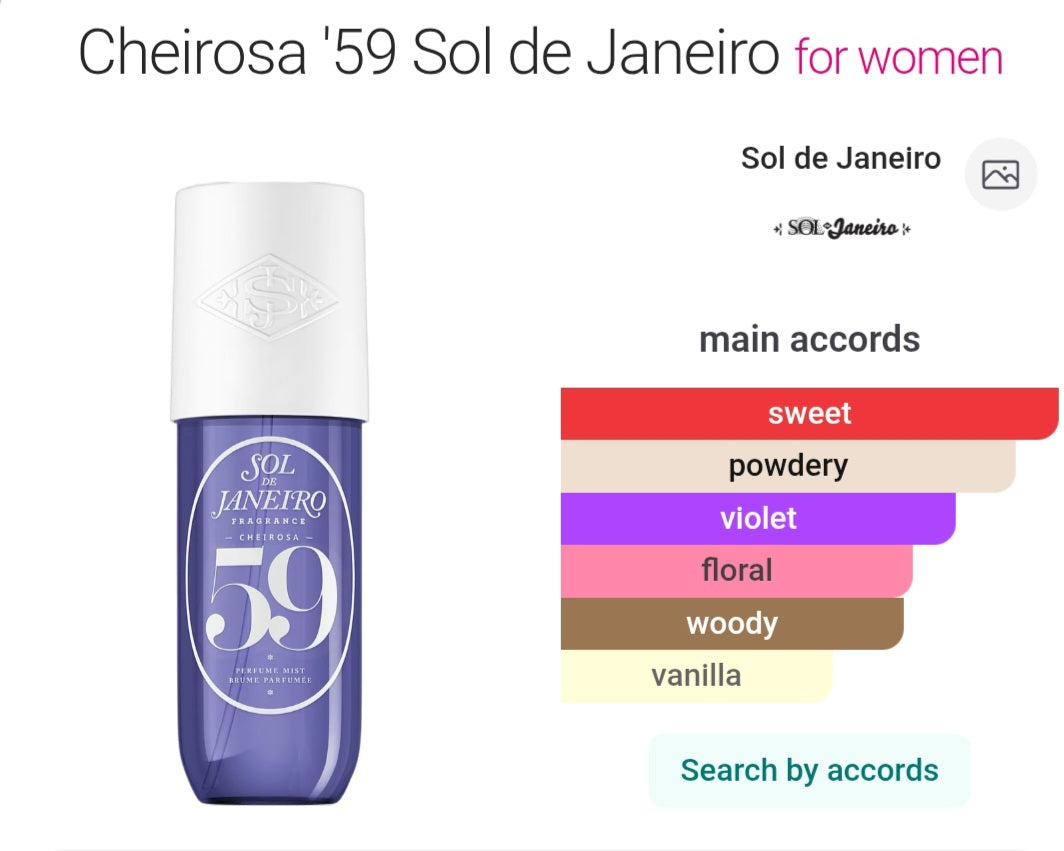Sol de Janeiro Cheirosa 59 Perfume Mist