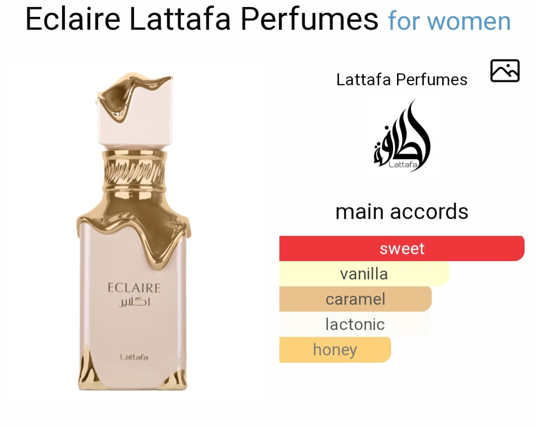 Perfume Eclaire Lattafa Perfumes for women