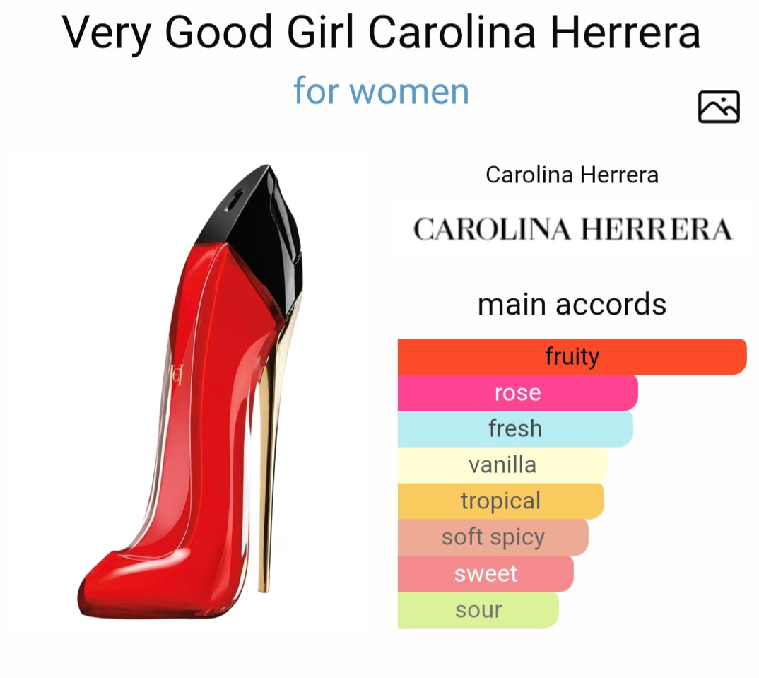 Perfume Very Good Girl Carolina Herrera for women- Tester Original