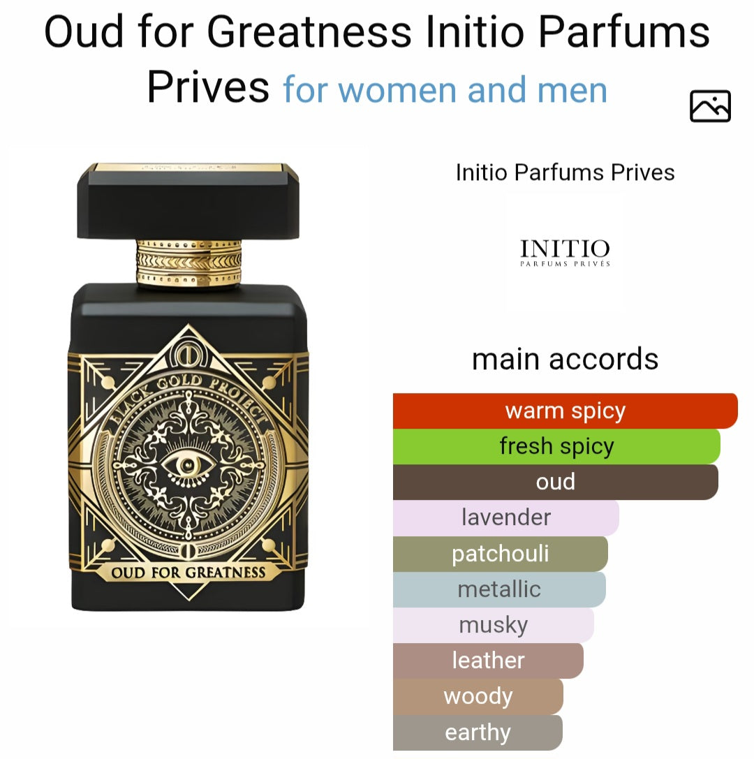 Perfume Oud for Greatness Initio Parfums Prives for women and men -Tester Original