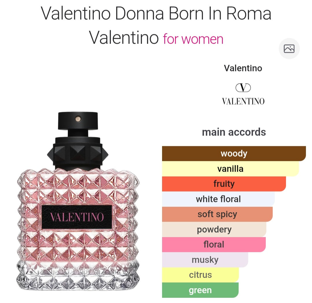 Perfume Valentino Donna Born In Roma - eau de Parfum - for women- Tester Original