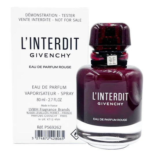 Perfume L'Interdit Eau de Parfum Rouge Givenchy for women  - Tester Original