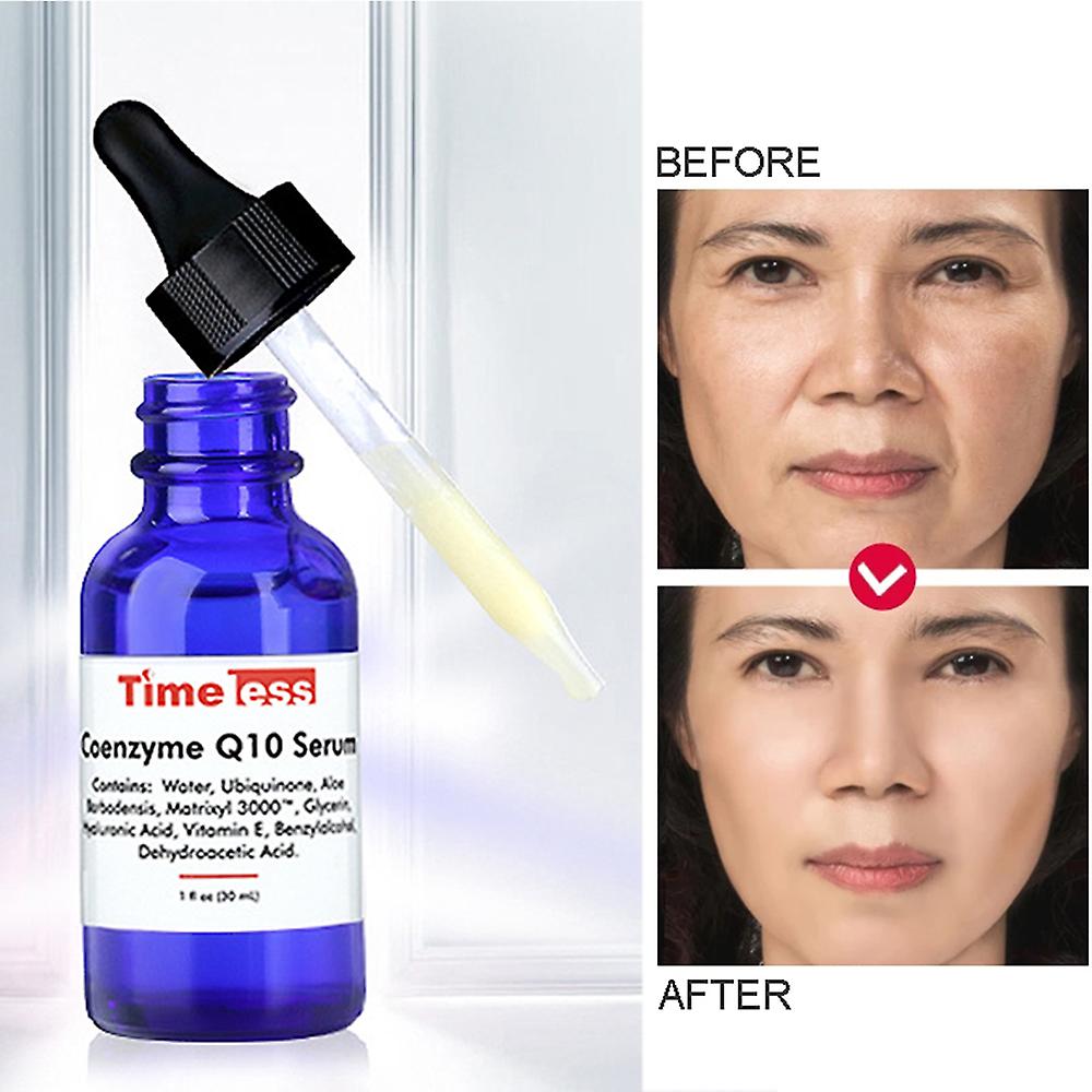 TIMELESS SKIN CARE
Face Serum Q10 Moisturizing Anti Aging Improves Skin Facial Essence Daily Skin Care