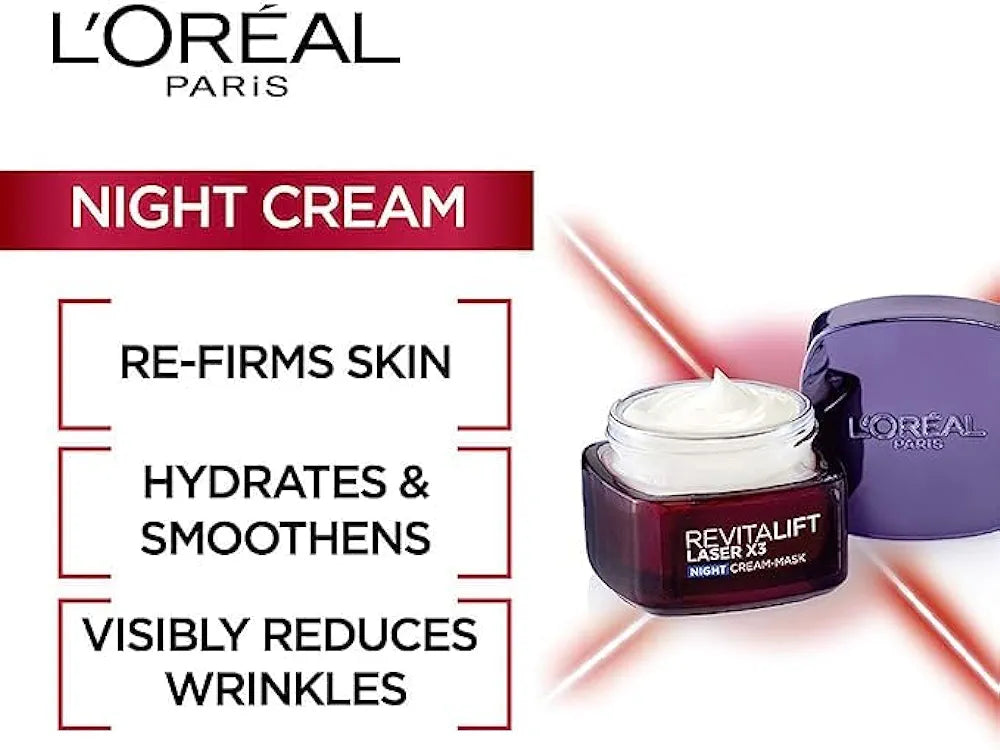 Set L'Oréal Revitalift Laser Programm Set : Day +Night Cream+Serum+ Eye Cream