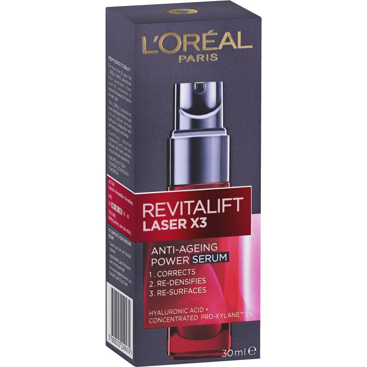 Set L'Oréal Revitalift Laser Programm Set : Day +Night Cream+Serum+ Eye Cream