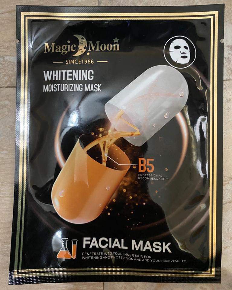 Magic Moon Moisture Replenishment Whitening Facial Mask 10 pcs/ Box