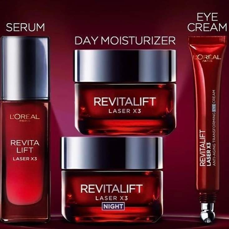 Set L'Oréal Revitalift Laser Programm Set : Day +Night Cream+Serum+ Eye Cream