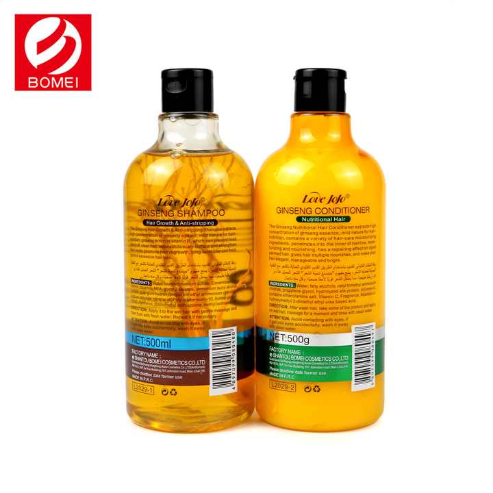 Set love jojo Hair Care Ginseng Shampoo With Conditioner for all Hair Types