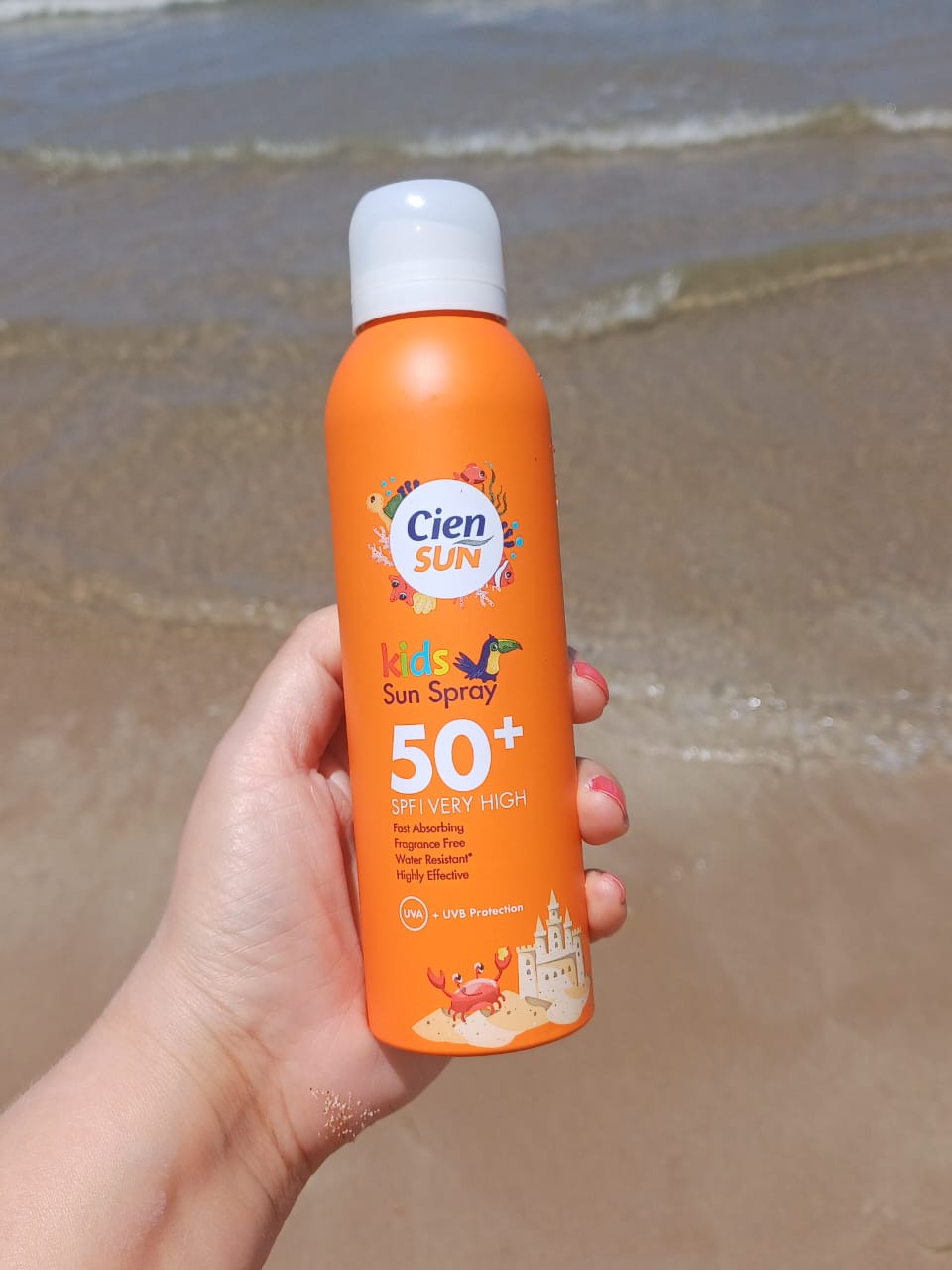 Cien kids Sun protection Spray SPF 50+ UVA+ UVB 150ml