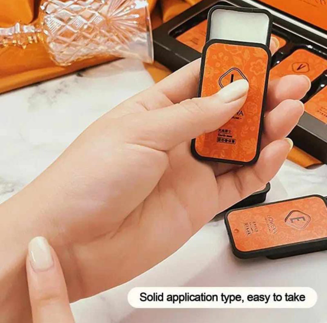 Howeya Solid Perfume Set 4 pcs Of Fragrance Solid Balm Long Lasting Fragrance-unisex