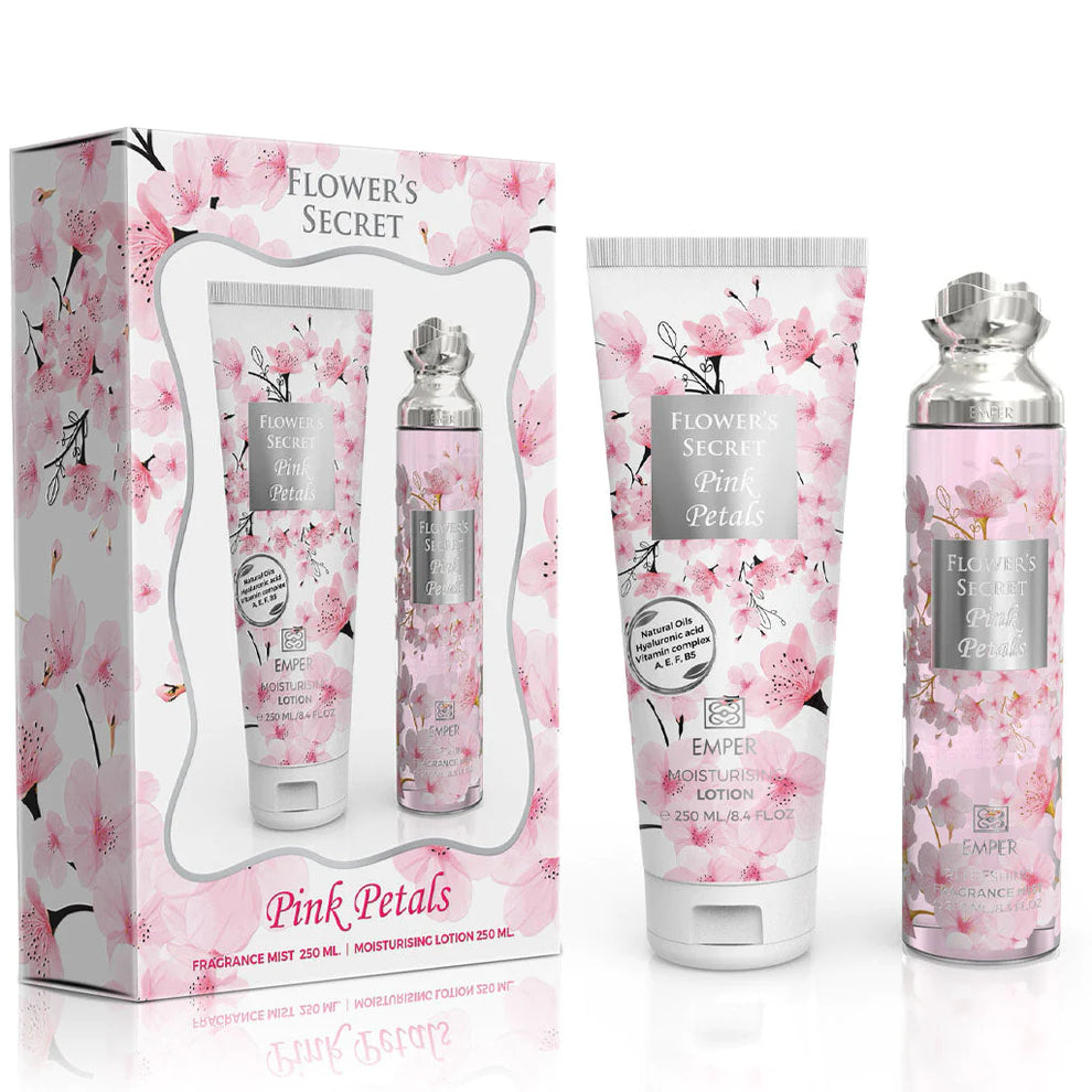 EMPER Gift Set Flower'S Secret Pink Petals