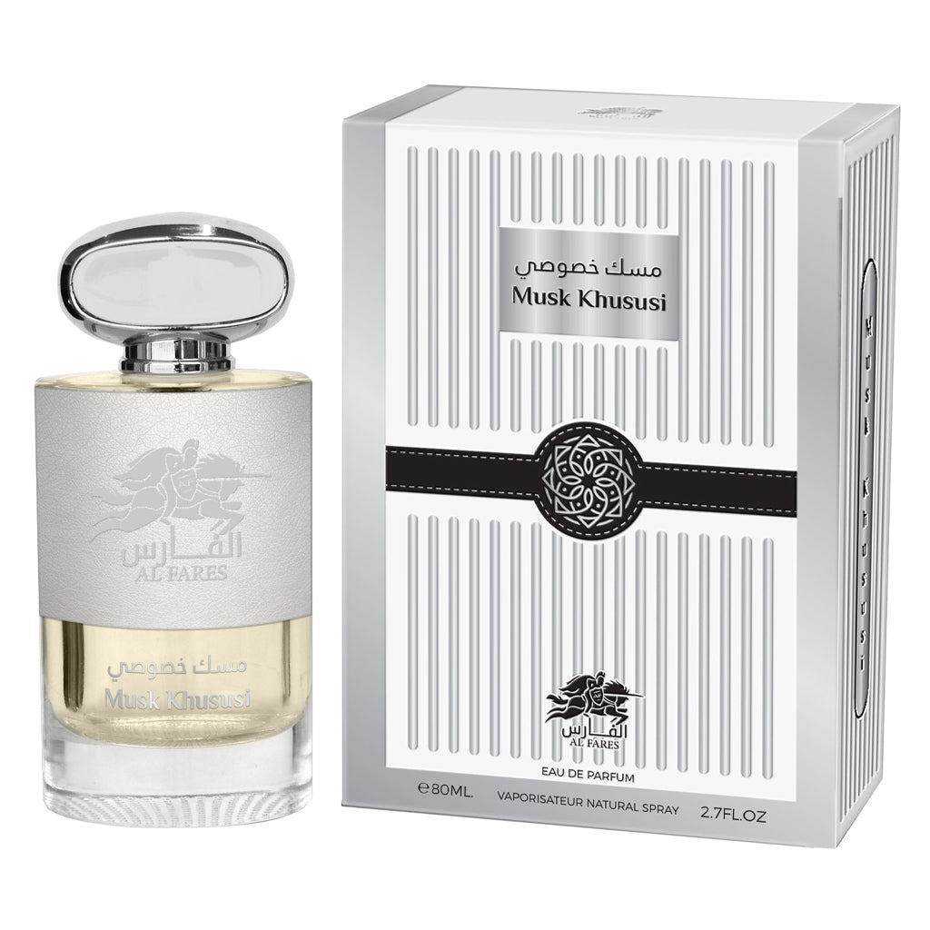 Perfume AL FARES Musk Khususi (Unisex) 80ML- Eau de Parfum