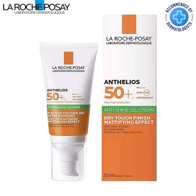 La Roche Posay Anthelios Spf50[+] Dry Touch Gel-Cream Anti-Shine Fragrance Free 50ml