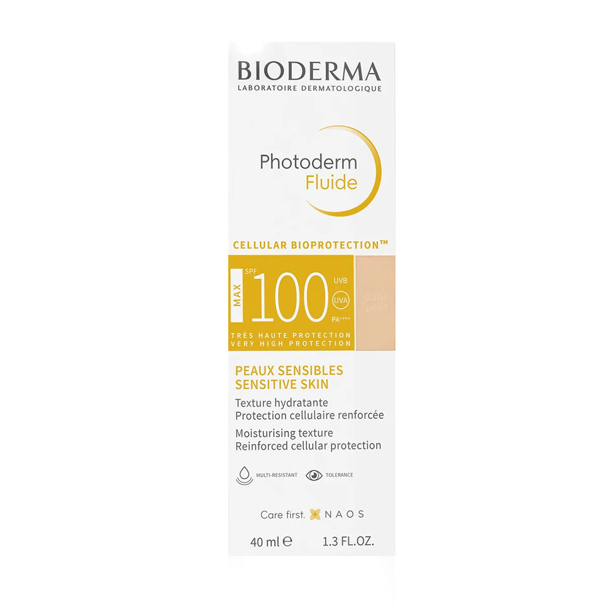 Bioderma PHOTODERM MAX FLUID SPF100 CLAIRE 40ML