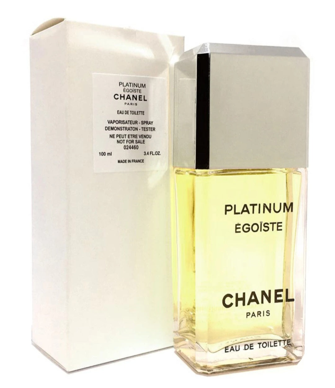 Perfume Egoiste Platinum Chanel for men -Eau de Toilette Tester Original