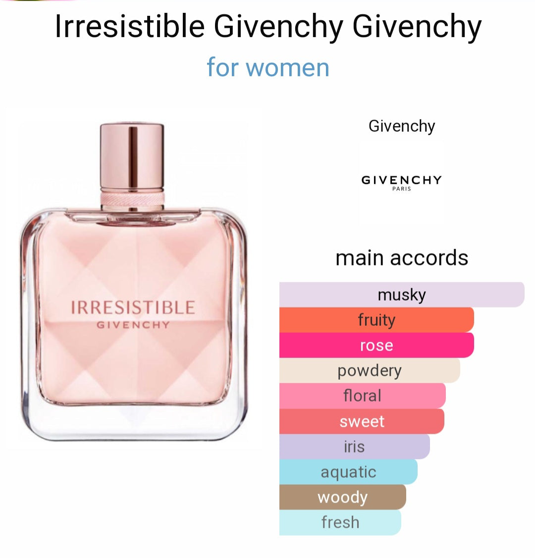 Perfume Irresistible Givenchy -eau de Parfum for Women -Tester original