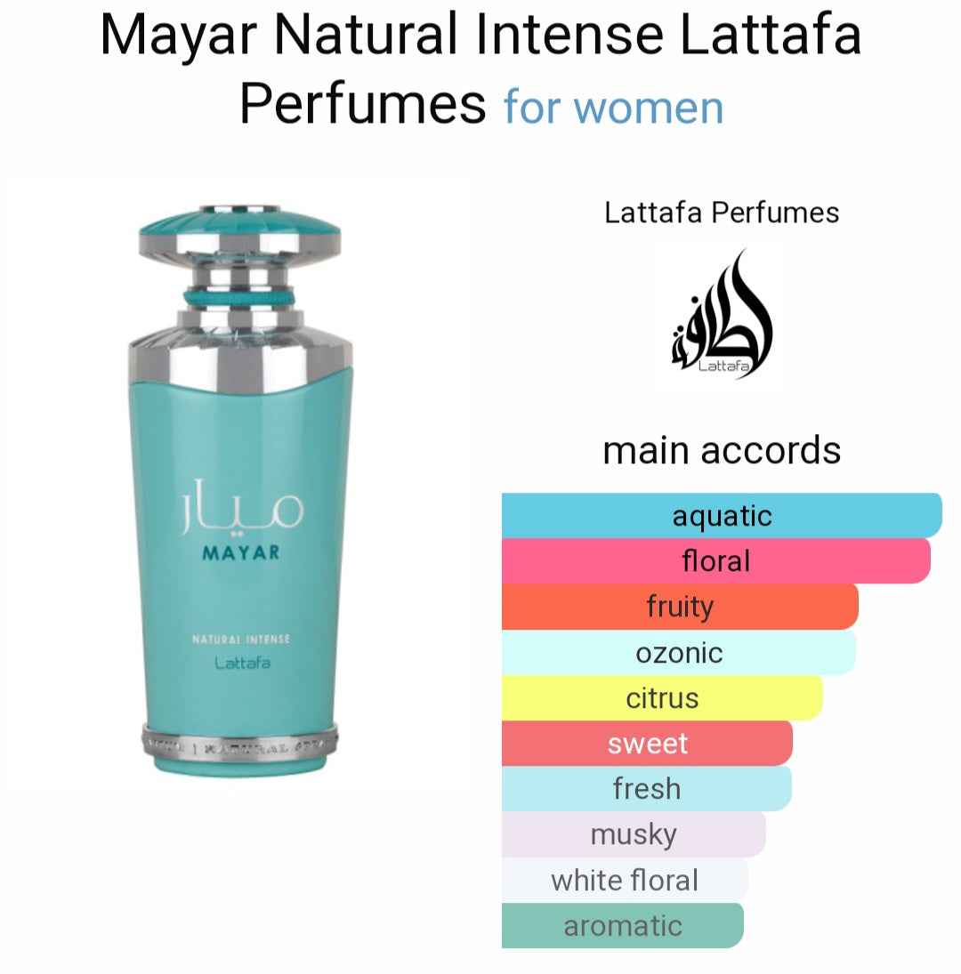 Perfume Mayar Natural Intense by Lattafa - for Women