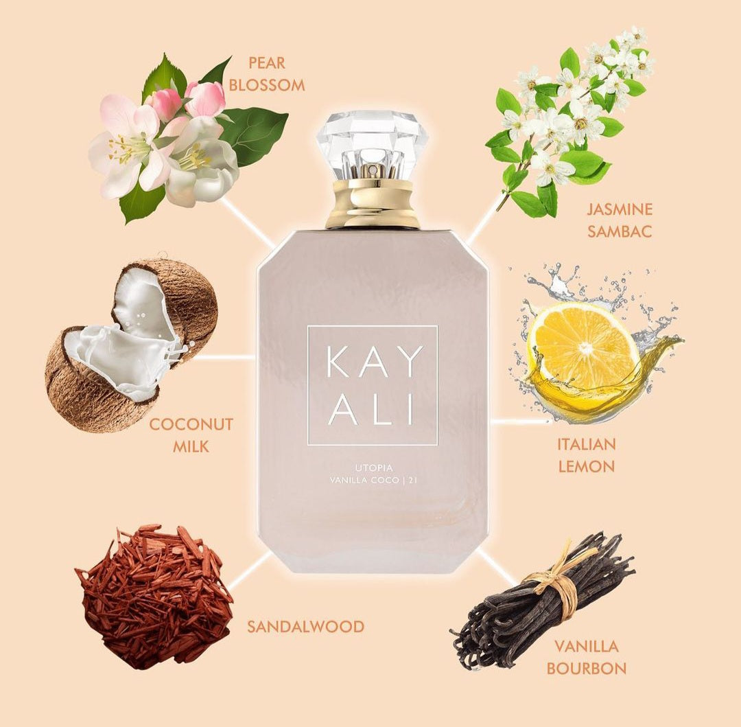 Perfume Utopia Vanilla Coco 21 Kayali Fragrances for women and men - Tester Original