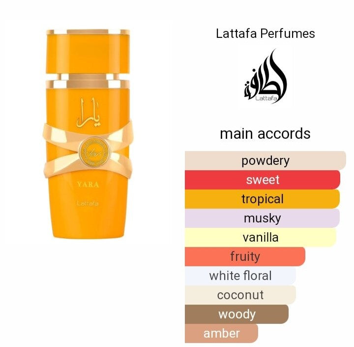 Perfume Yara Tous Lattafa for women