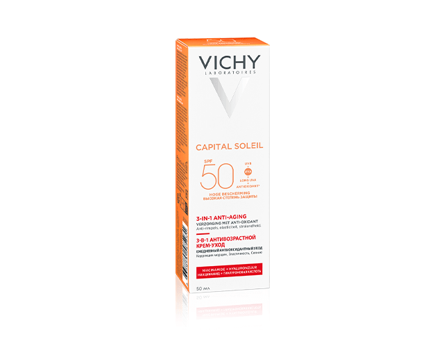 Vichy Sun Protection Anti-aging face cream 3in1 SPF 50