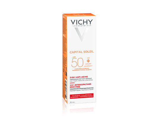 Vichy Sun Protection Anti-aging face cream 3in1 SPF 50