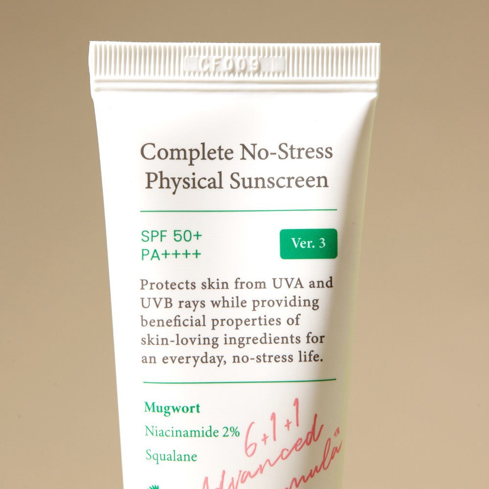 1.AXIS-Y Complete No-Stress Physical Sunscreen (SPF50+/PA++++) 50ml
