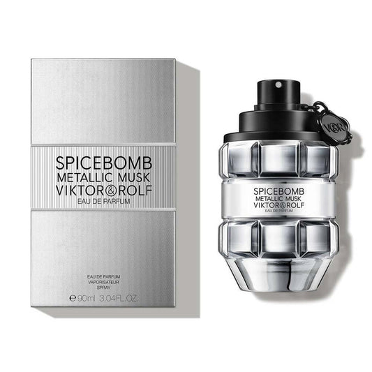 Perfume Spicebomb Metallic Musk By Viktor And Rolf - eau de Parfum for Men - Tester Original