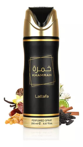 Lattafa Khamrah Deodorant spray - unisex - 200 ml