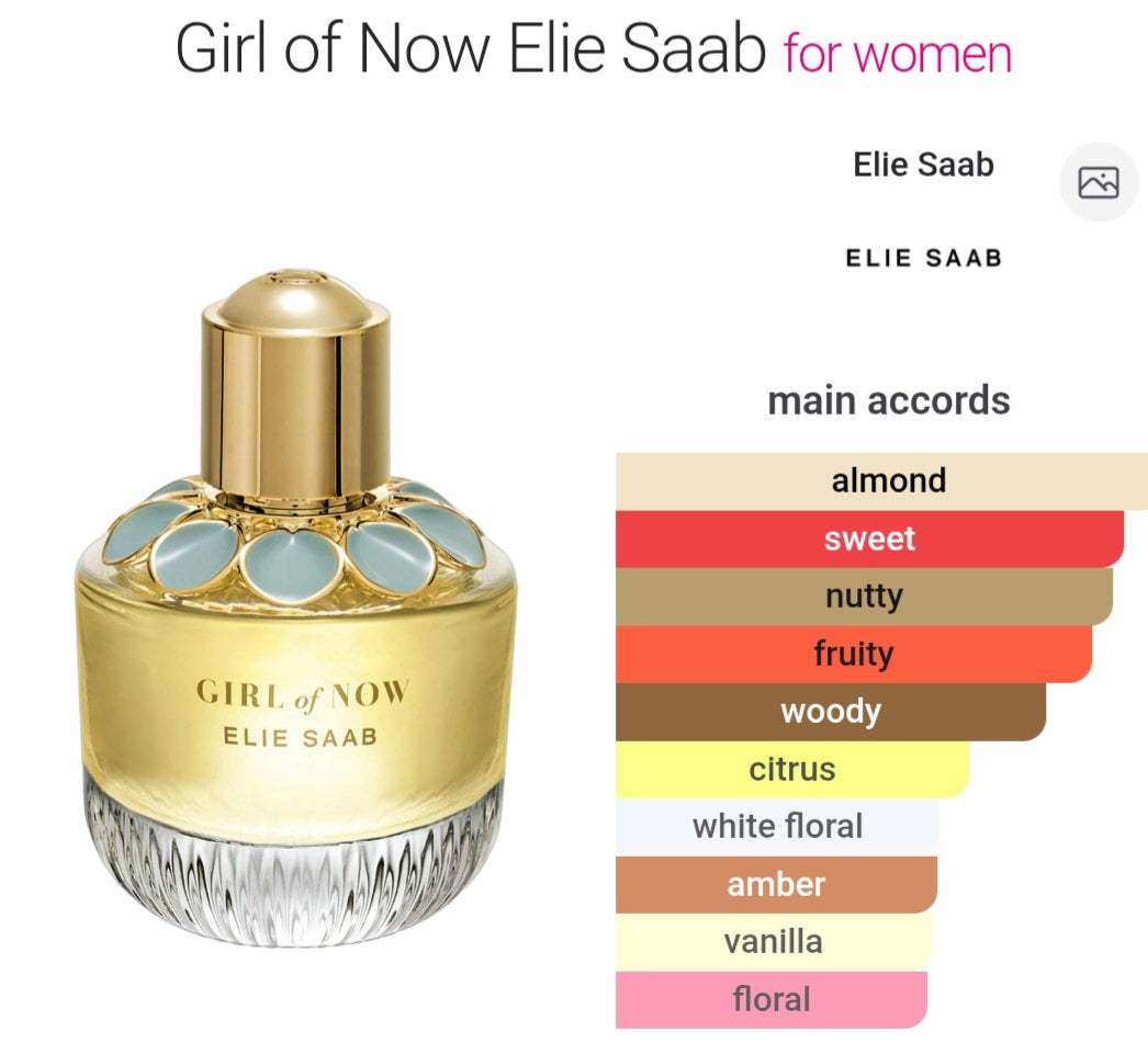 Perfume Girl of Now Elie Saab for women-Tester Original