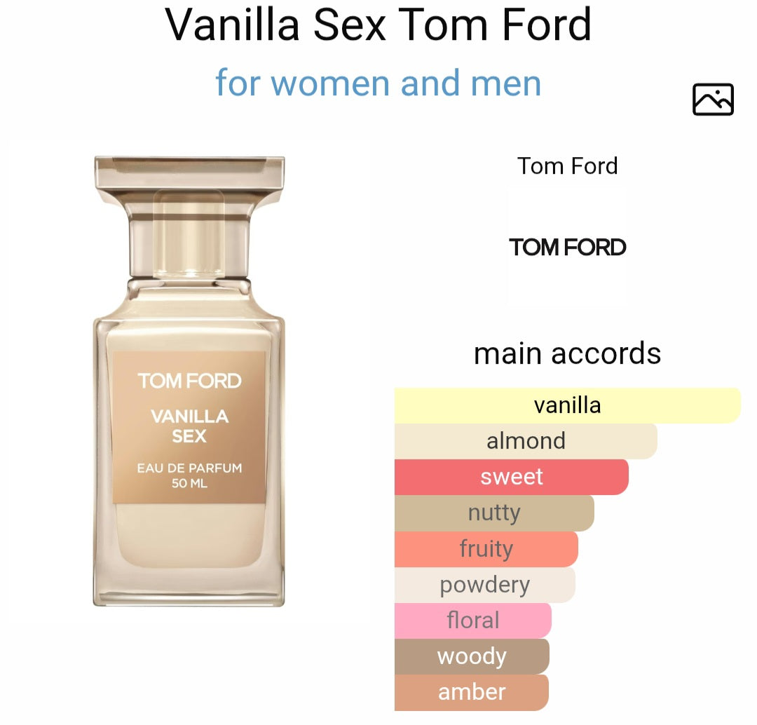 Perfume Vanilla Sex Tom Ford for women and men- Tester Original