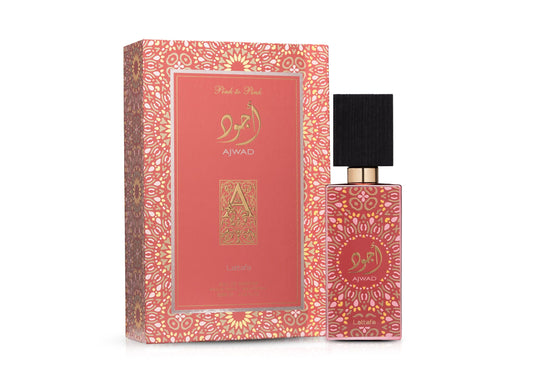 Perfume Ajwad Pink to Pink Lattafa Perfumes for women and men