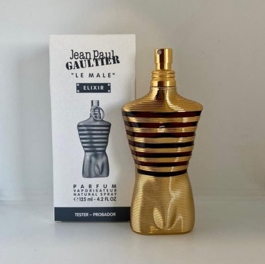 Perfume Le Male Elixir Jean Paul Gaultier for men- Tester Original