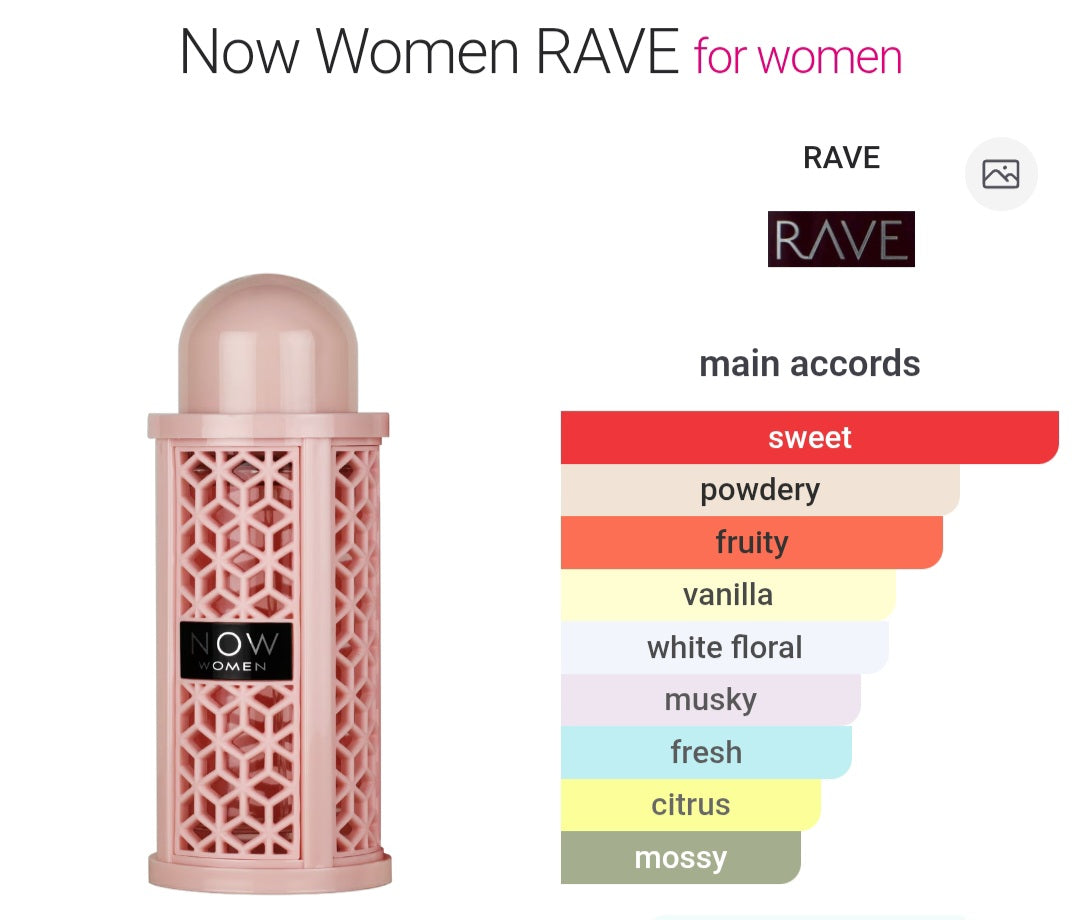 Perfume Rave Now Pink - Eau de Parfum- for Wonen