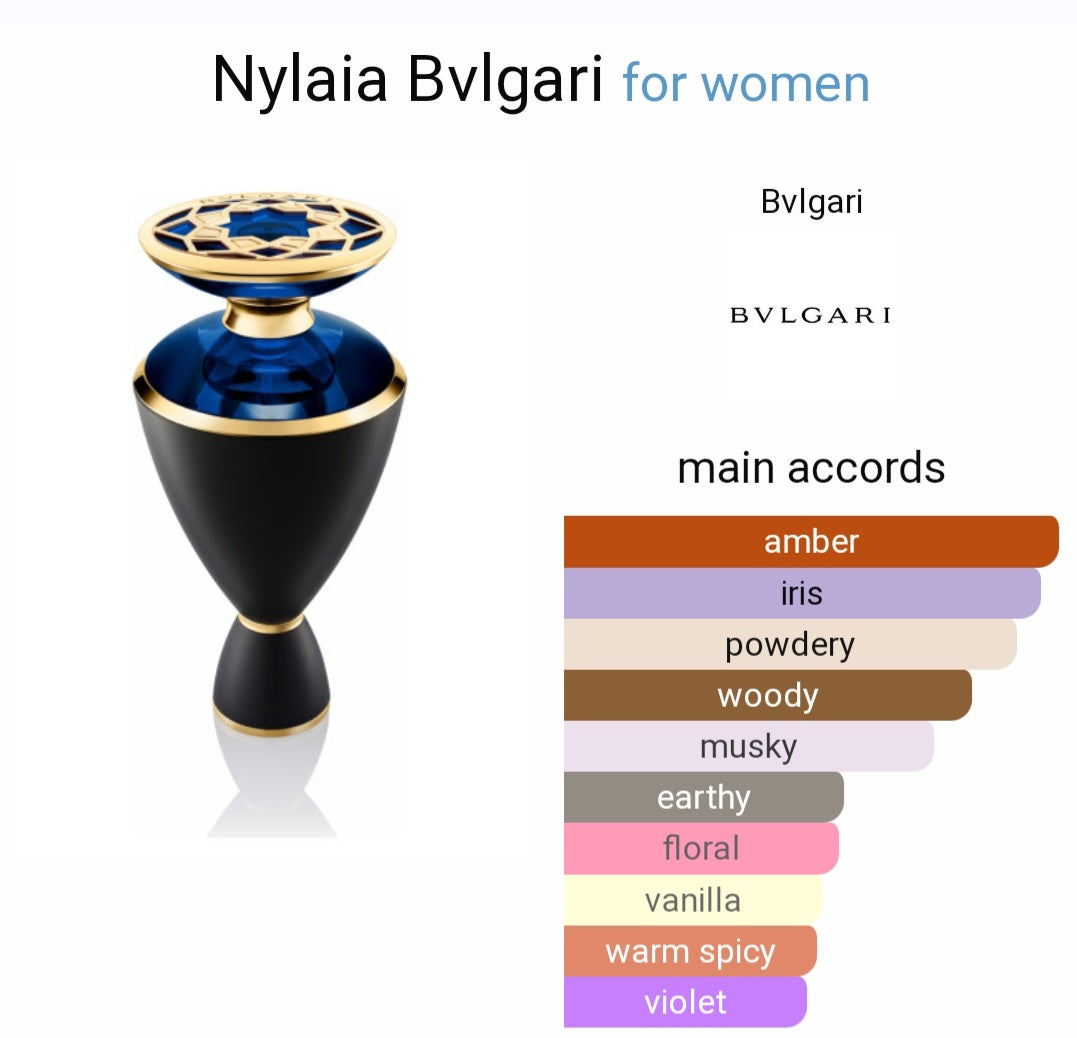 Perfume Nylaia Bvlgari for women -Tester Original