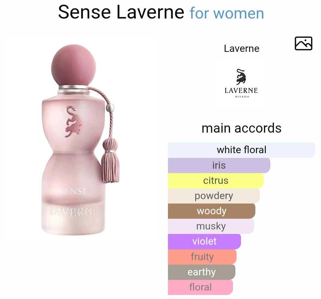 Perfume Sense Laverne for women -Tester Original