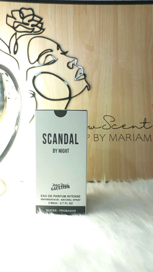 Perfume Jean Paul Gaultier Scandal By Night For Women - Eau De Parfum Intense - Tester Original