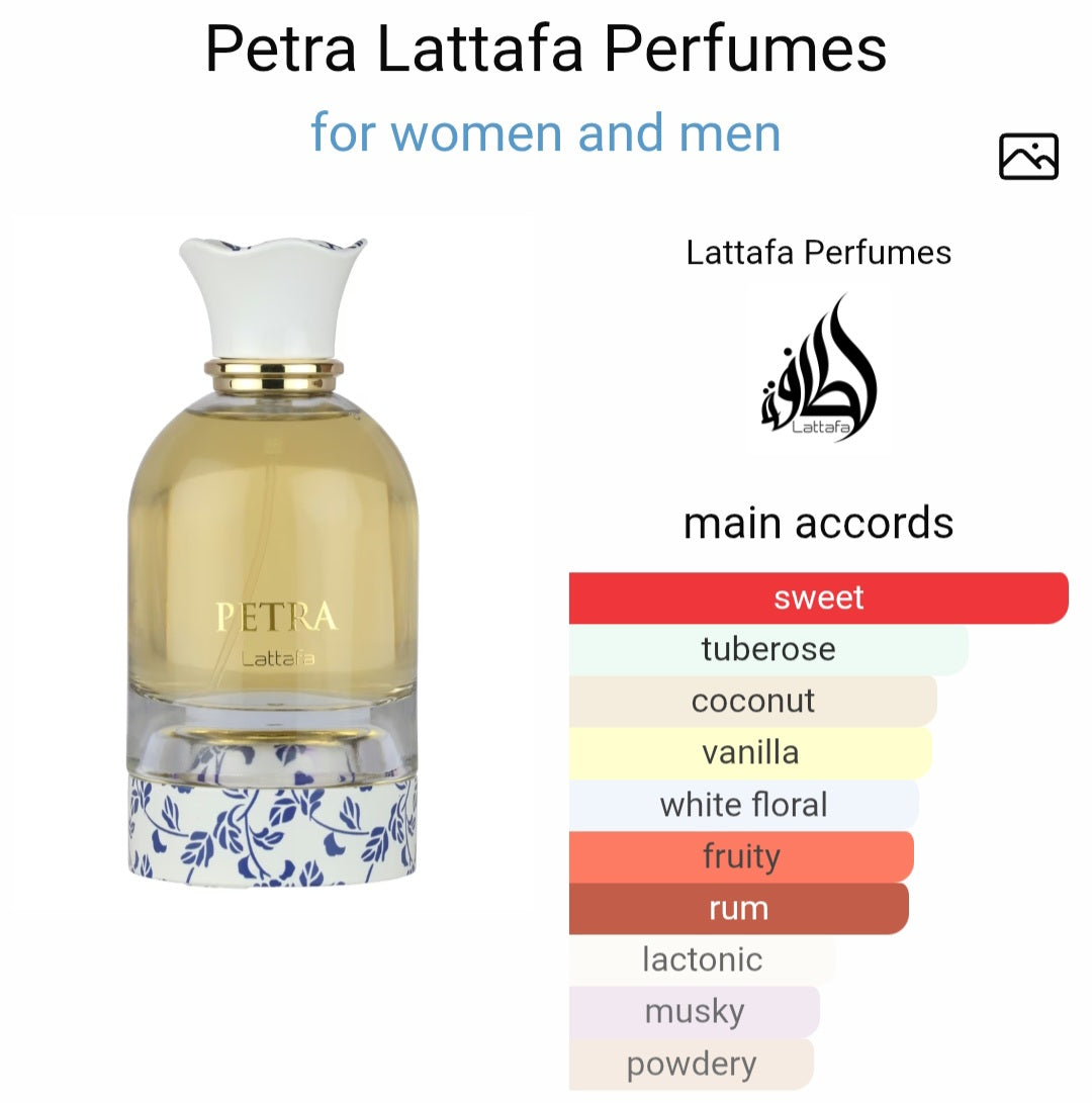Perfume Petra Lattafa Perfumes for women and men