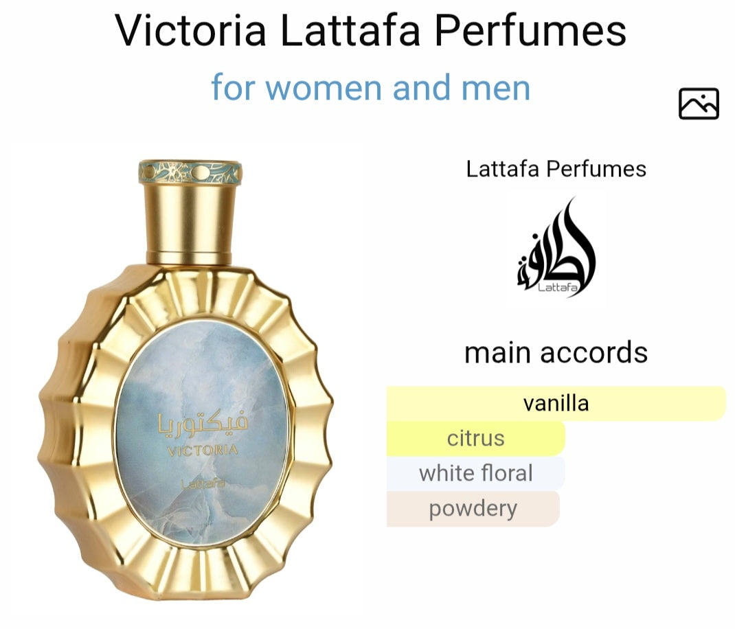 Perfume Victoria Lattafa Perfumes for women and men