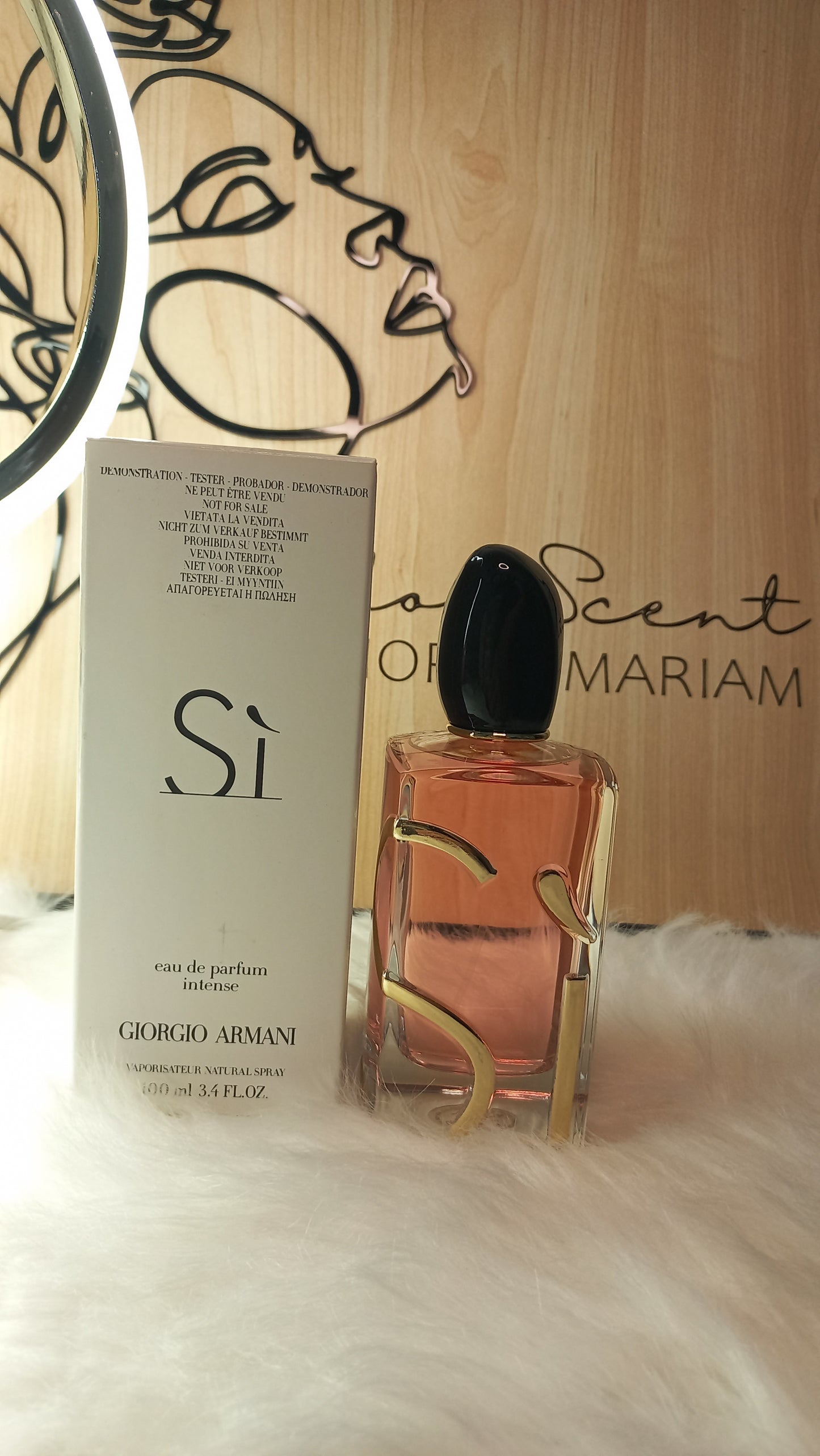 Perfume Sì Eau de Parfum Intense Giorgio Armani for women- Tester Original