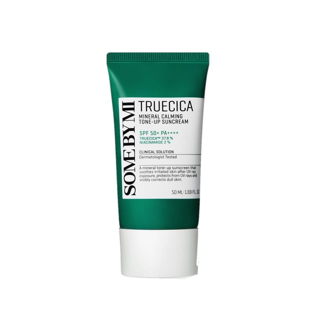 SOME BY MI - Truecica Mineral Calming Tone-Up Suncream SPF50